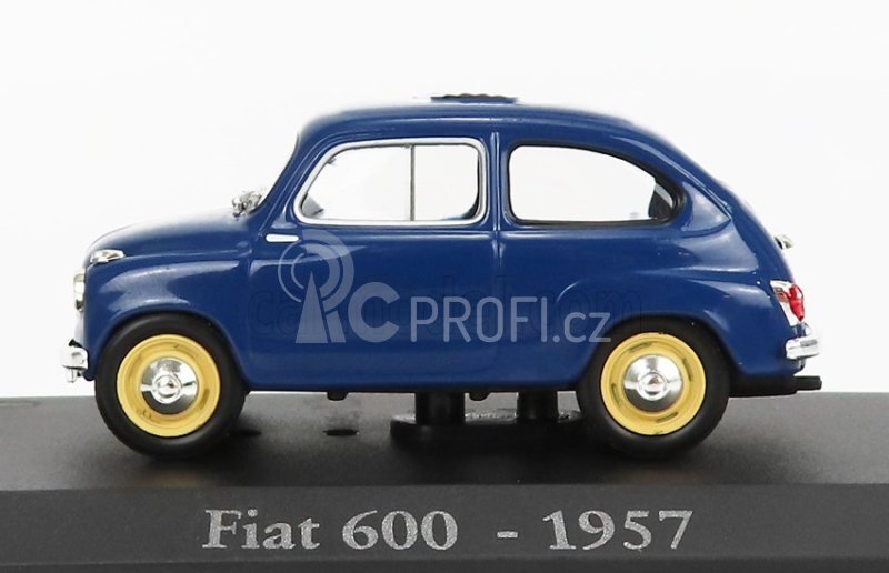 Edicola Fiat 600 Pepsi-cola 1957 - Con Vetrina - With Showcase 1:43 Blue