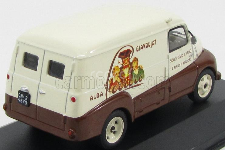 Edicola Fiat 615 Van Ferrero 1952 1:43 Ivory Brown
