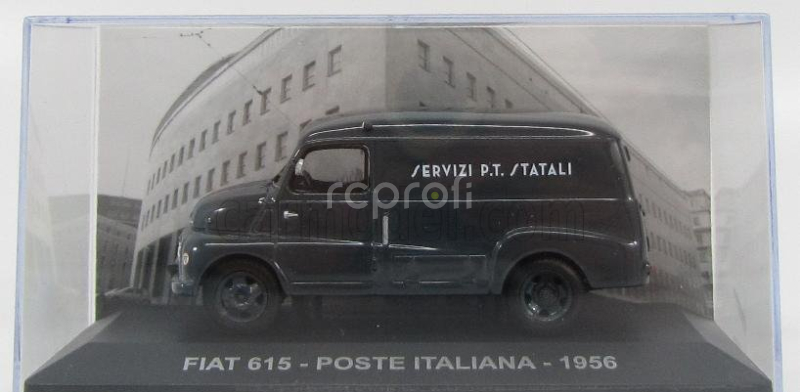 Edicola Fiat 615 Van Poste Italiane Servizi P.t. Postali 1956 1:43 Grey