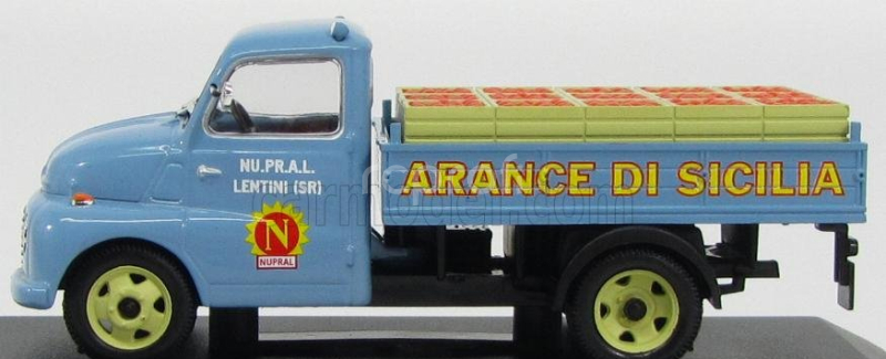 Edicola Fiat 615n Truck Nupral Arance Di Sicilia 1954 1:43 Světle Modrá