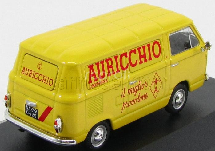 Edicola Fiat 850t Van Auricchio 1972 1:43 Žlutá