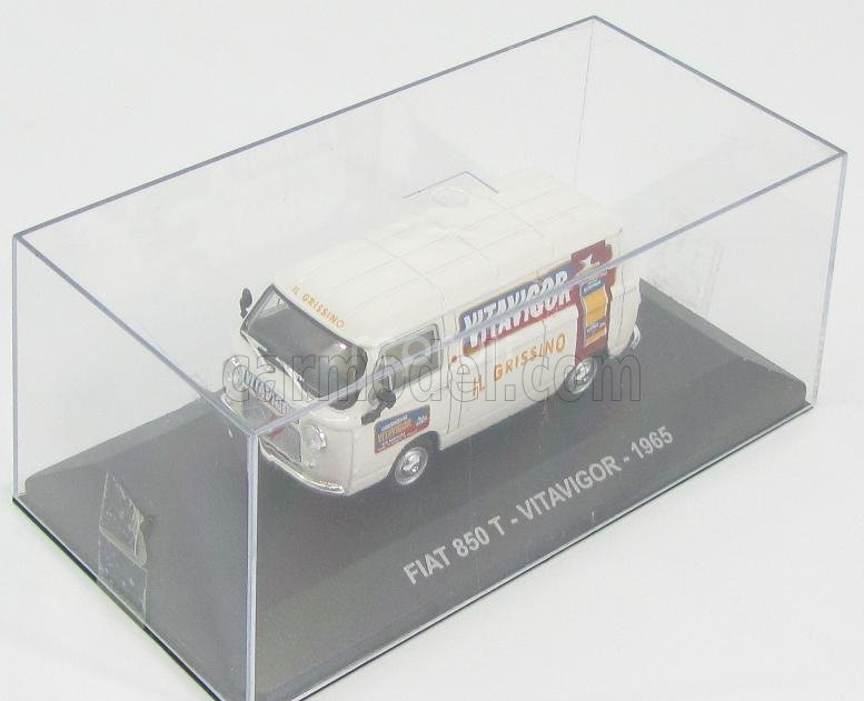 Edicola Fiat 850t Van Vitavigor 1965 1:43 Ivory