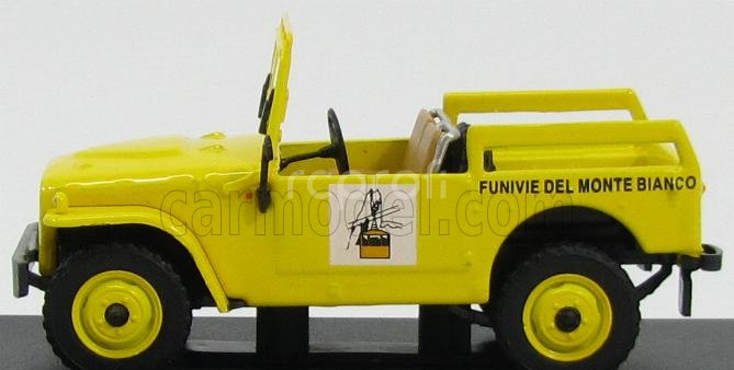 Edicola Fiat Campagnola Funivie Del Monte Bianco 1963 1:43 Žlutá