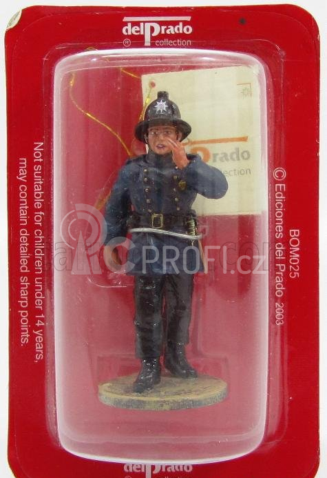 Edicola-figures Vigili del fuoco Vigile Del Fuoco Francese 1934 - French Fireman 1:32 Modrá Černá