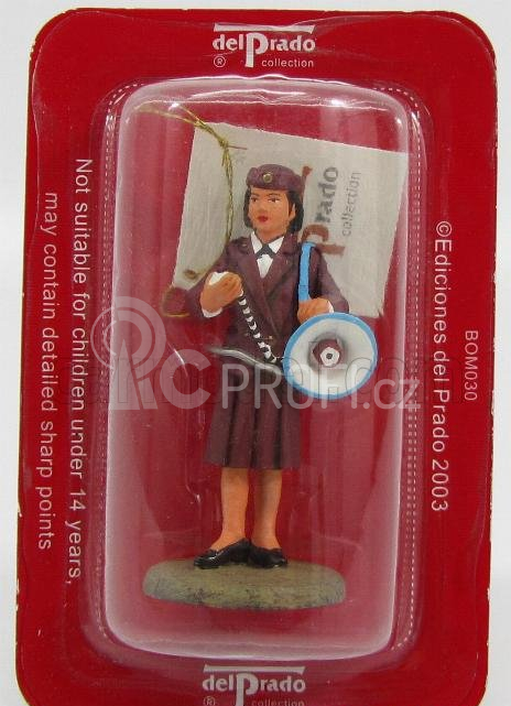 Edicola-figures Figurka japonské hasičky s megafonem 2000 1:32