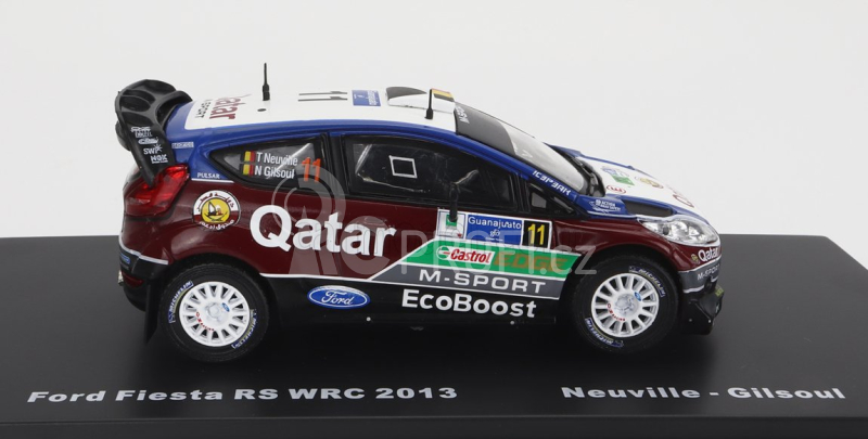 Edicola Ford england Fiesta Rs Wrc N 11 3rd Rally Mexico 2013 T.Neuville - N.Gilsoul 1:43
