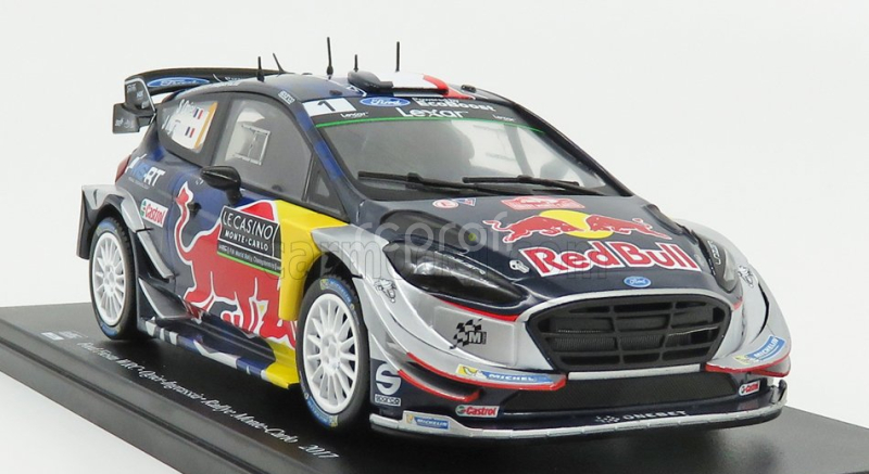 Edicola Ford england Fiesta Wrc Team M-sport N 1 Winner Rally Montecarlo World Champion 2017 S.ogier - J.ingrassia 1:24 Modrá Červená Žlutá