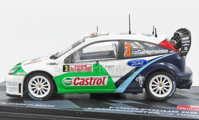 Edicola Ford England Focus Rs Wrc N 3 T.Gardemeister - J.Honkanen 1:43, bílá