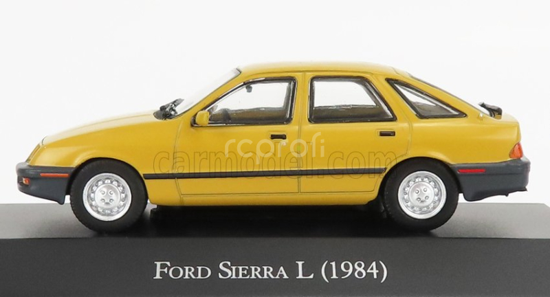 Edicola Ford england Sierra L 1984 1:43 Žlutá