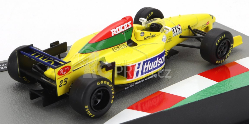 Edicola Forti F1  Fg01 95b N 23 Season 1996 Andrea Montermini 1:43 Žlutá