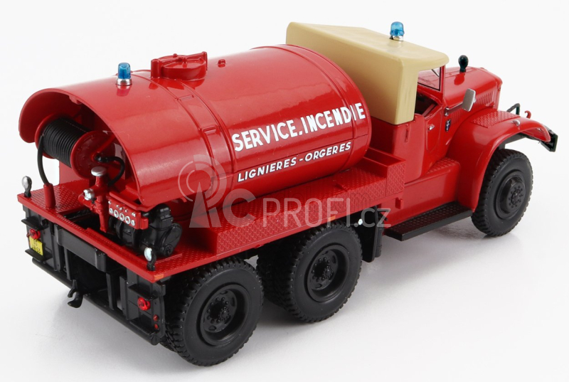 Edicola GMC Cc Diamond Tanker Truck Požární vůz 1963 1:43, červená