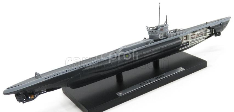 Edicola HDW U-boot Sottomarino Sommergibile U214 Kriegsmarine German Navy 1943 1:350 Černá Světle Šedá
