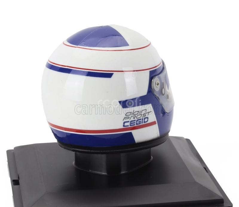 Edicola Helmet F1  Casco Helmet Alain Prost F1-90 Team Ferrari Season 1990 1:5 Modrá Bílá