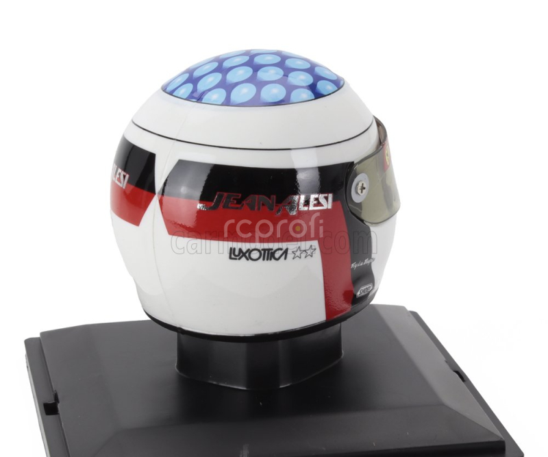 Edicola Helmet F1  Casco Helmet Jean Alesi 412 T2 Team Ferrari Season 1995 1:5 Červená Černá Bílá