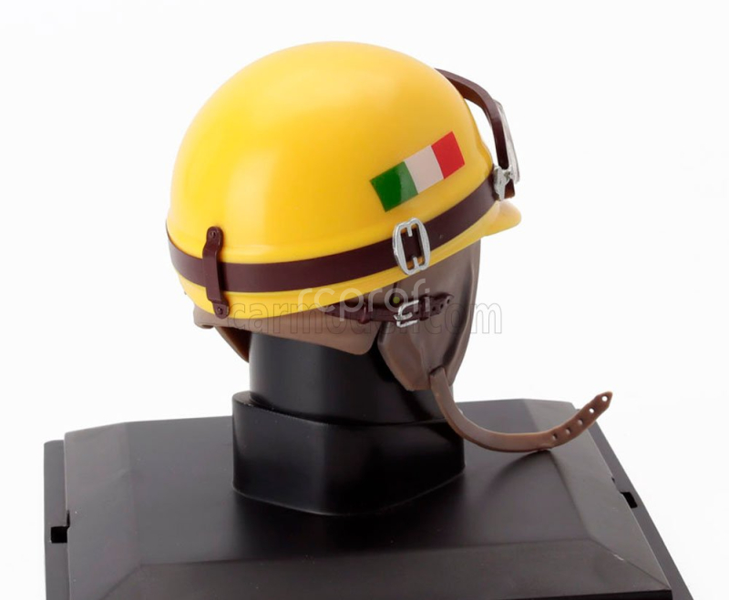 Edicola Helmet F1  Casco Helmet Luigi Musso Dino 246 Team Ferrari Season 1958 1:5 Žlutá
