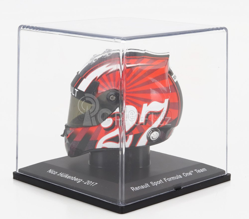 Edicola Helmet F1 - Renault Rs17 N 27 Season 2017 Nico Hulkenberg 1:5, oranžová