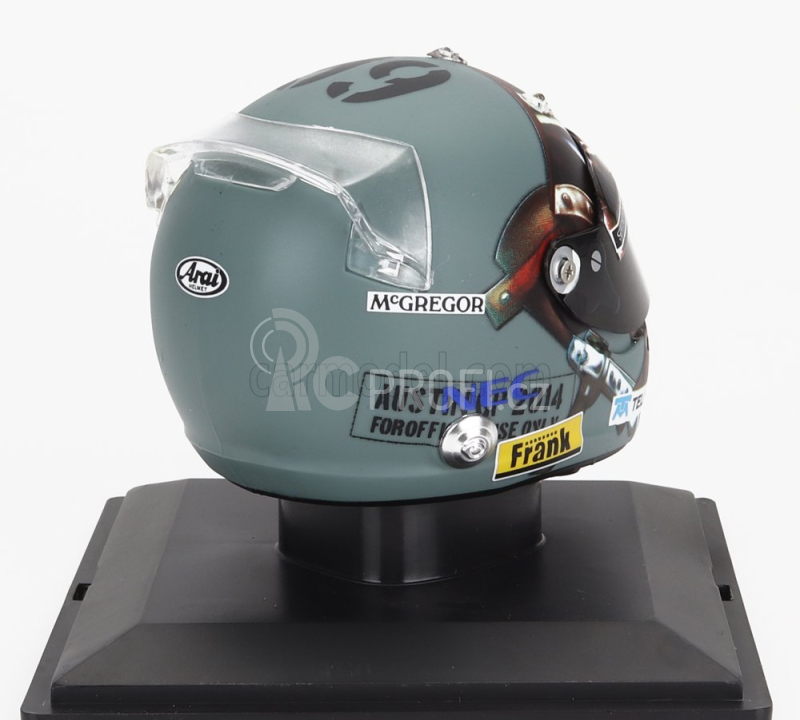 Edicola Helmet F1  Casco - Sauber C33 Ferrari N 99 Season 2014 Adrian Sutil 1:5 Šedá Černá