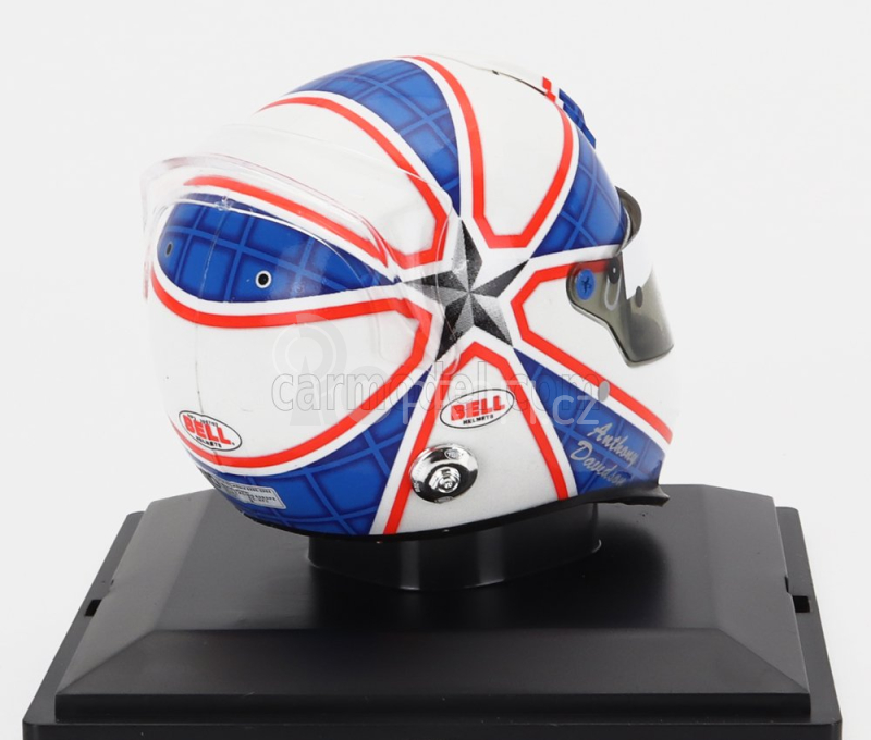 Edicola Helmet F1 - Super Aguri Sa07 N 23 Season 2007 Anthony Davidson 1:5, bílá