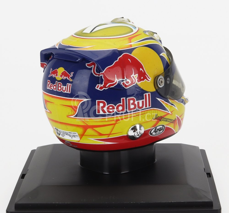 Edicola Helmet F1  Casco - Toro Rosso	str6 N 19 Season 2011 Jaime Alguersuari 1:5 Žlutá Černá