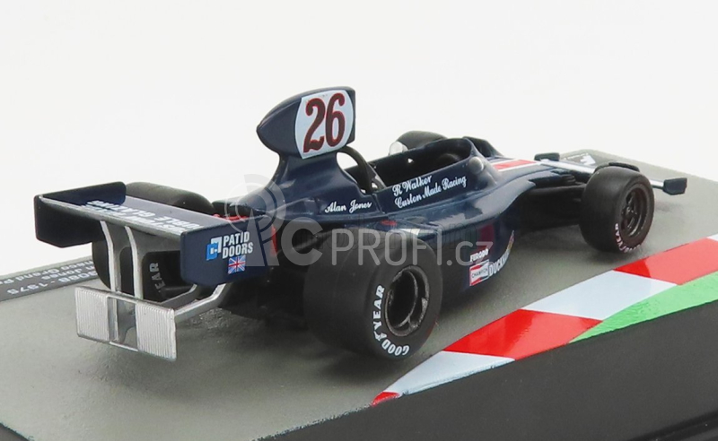 Edicola Hesketh F1  308b N 26 Monaco Gp 1975 Alan Jones 1:43 Blue