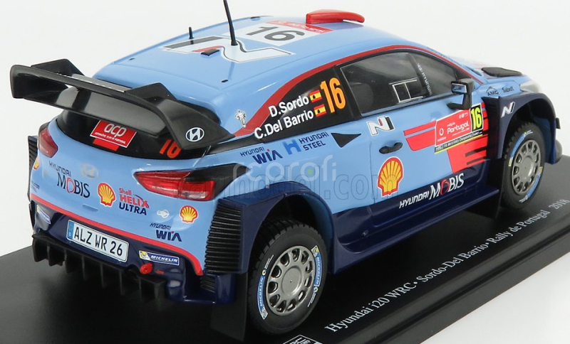 Edicola Hyundai I20 Wrc N 16 Rally Portugal 2018 Dani Sordo - Carlos Del Bario 1:24 2 Tóny Modré Červené