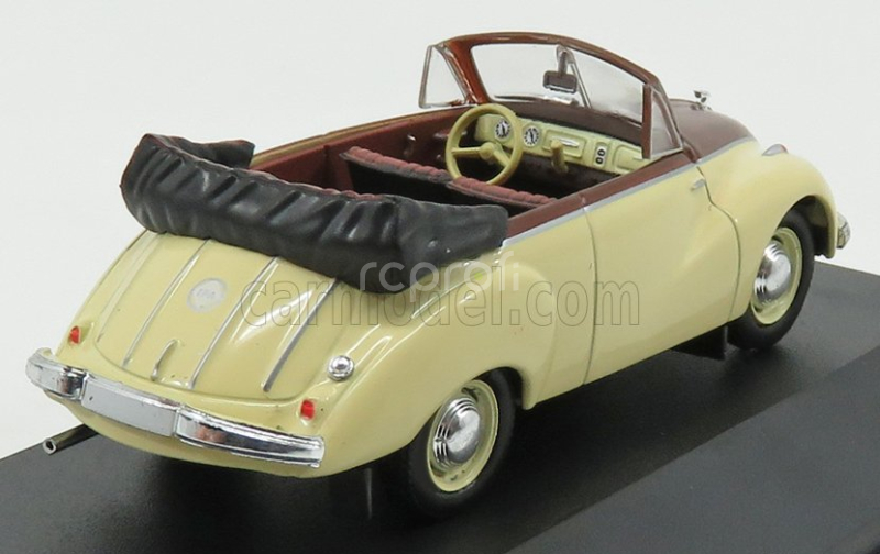 Edicola IFA F9 468 Cabriolet Open 1953 1:43 Krémově Hnědá