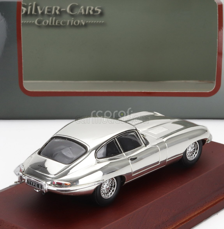 Edicola Jaguar E-type Coupe 1961 1:43 Chrome
