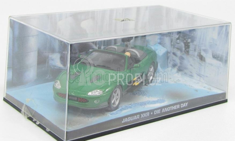 Edicola Jaguar Xkr Spider Open 2002 - James Bond 007 - Dnes neumírej 1:43, zelená