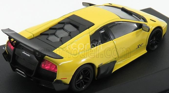 Edicola Lamborghini Murcielago Lp670-4 Sv Superveloce 2009 1:43 Žlutá Černá