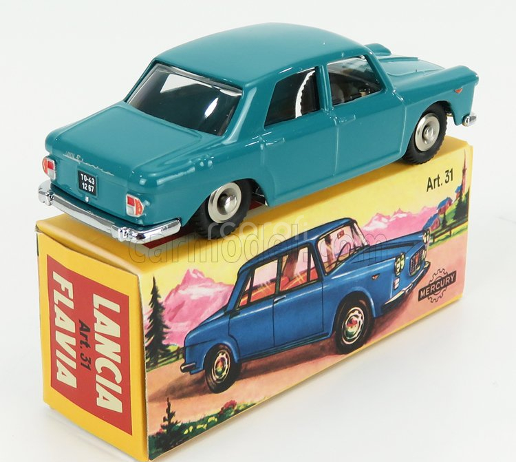 Edicola Lancia Flavia 1962 1:48 Světle Modrá