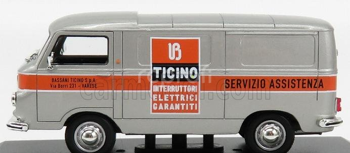 Edicola Lancia Jolly Van Bticino 1963 1:43 Stříbrná Oranžová