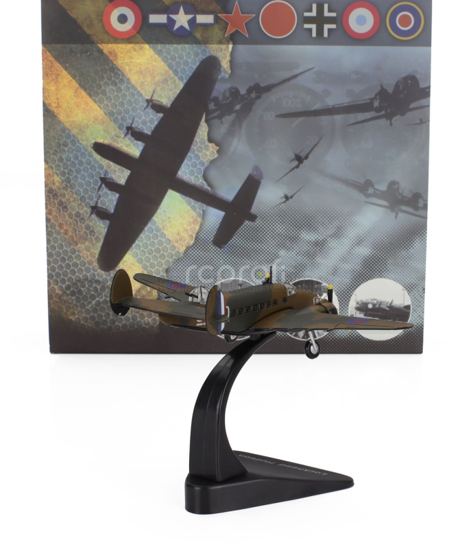 Edicola Lockheed Hudson Military Airplane 1965 1:144 Camouflage