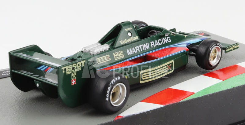 Edicola Lotus F1  80 Team Martini Racing N 1 Season 1979 Mario Andretti 1:43 Zelená