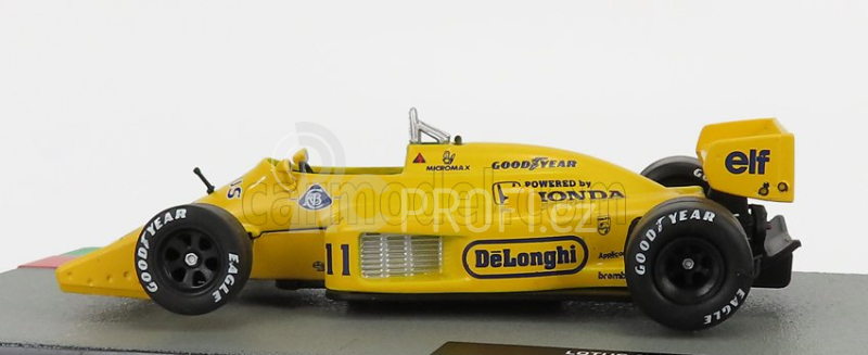 Edicola Lotus F1  99t Honda Elf N 11 Season 1987 Satoru Nakajima 1:43 Žlutá