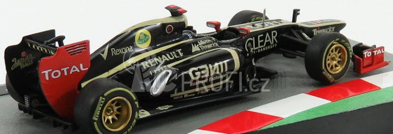 Edicola Lotus F1  E20 Team Renault N 9 Season 2012 Kimi Raikkonen 1:43 Black Gold Met