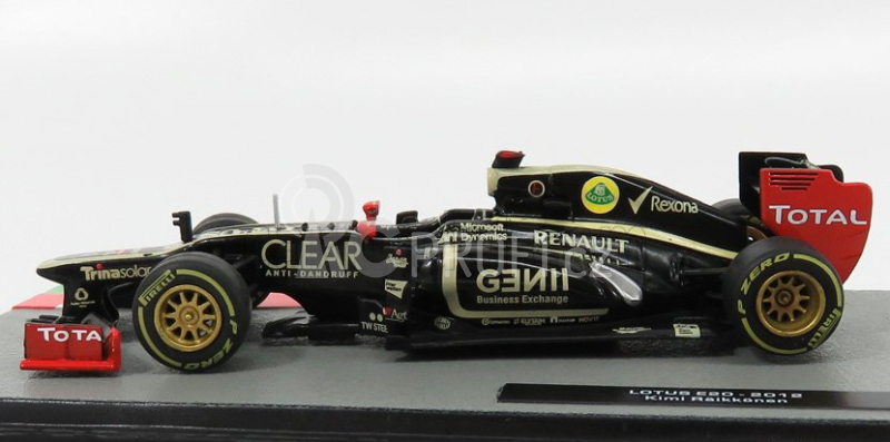 Edicola Lotus F1  E20 Team Renault N 9 Season 2012 Kimi Raikkonen 1:43 Black Gold Met