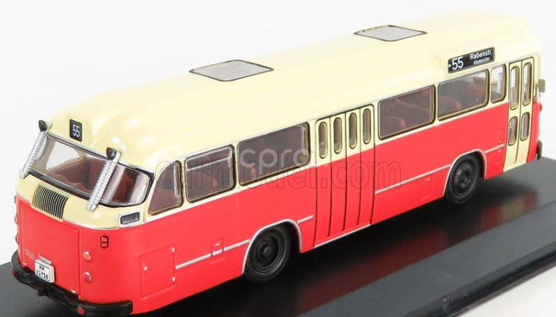Edicola Magirus Deutz Saturn Ii Autobus 1957 1:72 Oranžový Krém