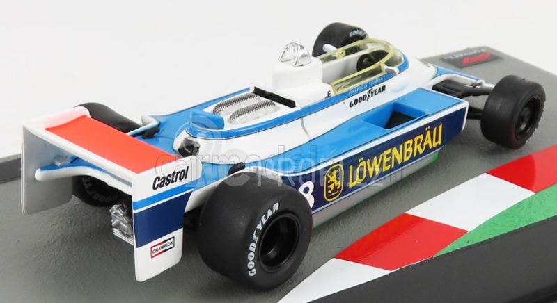 Edicola Mclaren F1  M28 N 8 Season 1979 Patrick Tambay 1:43 Světle Modrá