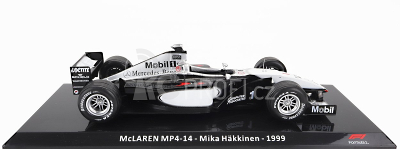 Edicola Mclaren F1 Mercedes Mp4/14 N 1 World Champion Season 1999 Mika Hakkinen 1:24