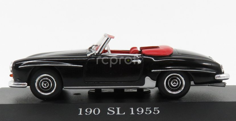 Edicola Mercedes benz Sl-class 190sl Spider Cabriolet (w121) 1955 1:43 Black