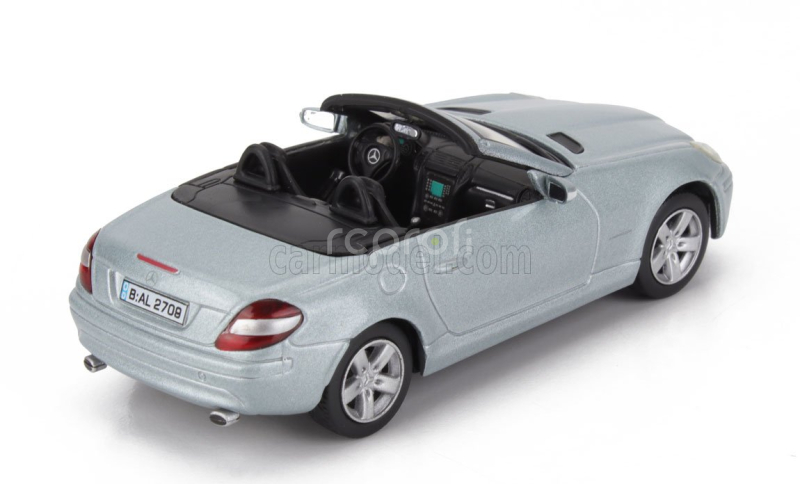 Edicola Mercedes benz Slk-class Slk 200 Kompressor Spider Cabriolet 2004 1:43 Silver