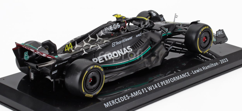 Edicola Mercedes gp F1 W14 Team Mercedes-amg Petronas Formula One N 44 Season 2023 Lewis Hamilton - Blister Box 1:24 Black