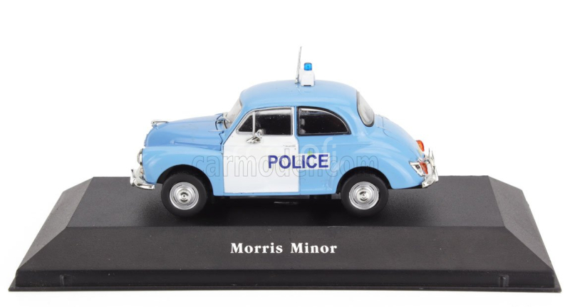 Edicola Morris Minor Police 1957 1:43 Světle Modrá Bílá
