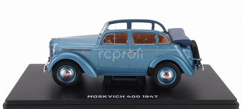 Edicola Moskvitch 400 Cabriolet 1947 1:24 Blue Met