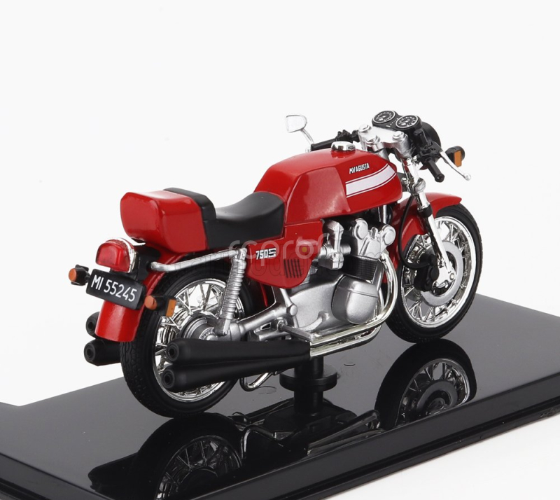 Edicola Mv agusta 750s America 1973 1:24 Červená Černá