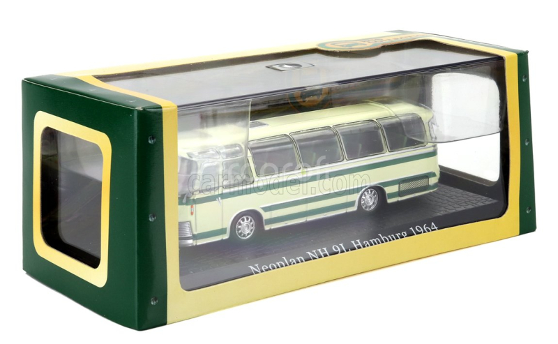 Edicola Neoplan Nh9l Autobus Hamburg 1964 - Damage Display Box 1:72 Krémově Zelená