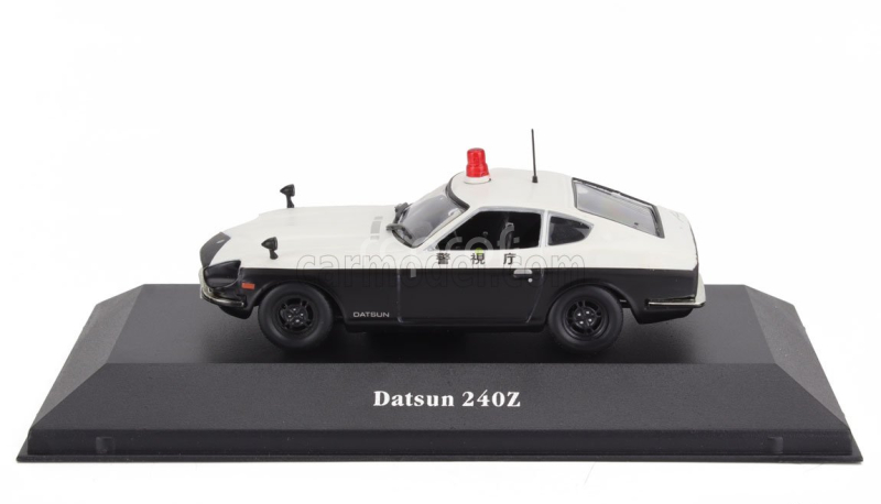 Edicola Nissan 240z Fairlady Police 1970 1:43 Bílá Černá