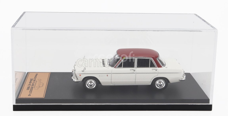 Edicola Nissan Prince Skyline 2000 Gt-b (s54b-2) 1965 1:43 Bílá Červená