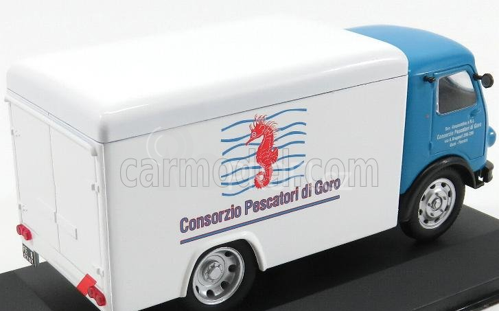 Edicola Om Fiat Leoncino Truck Frigorifero Consorzio Pescatori Di Goro 1966 1:43