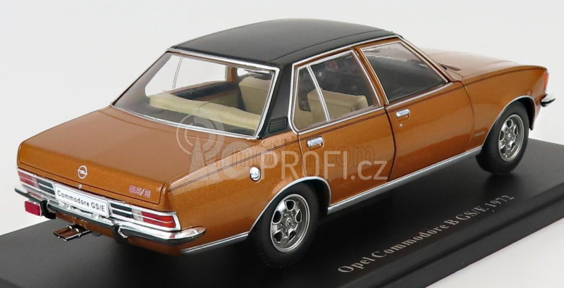 Edicola Opel Commodore B Gs/e 1972 1:24 Měděná S Černou